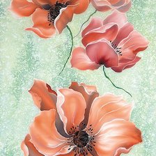 Схема вышивки «стрелец виктория нежные анимоны»