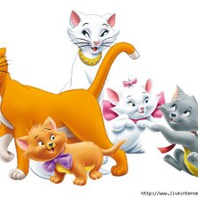 Схема вышивки «коты аристократы»