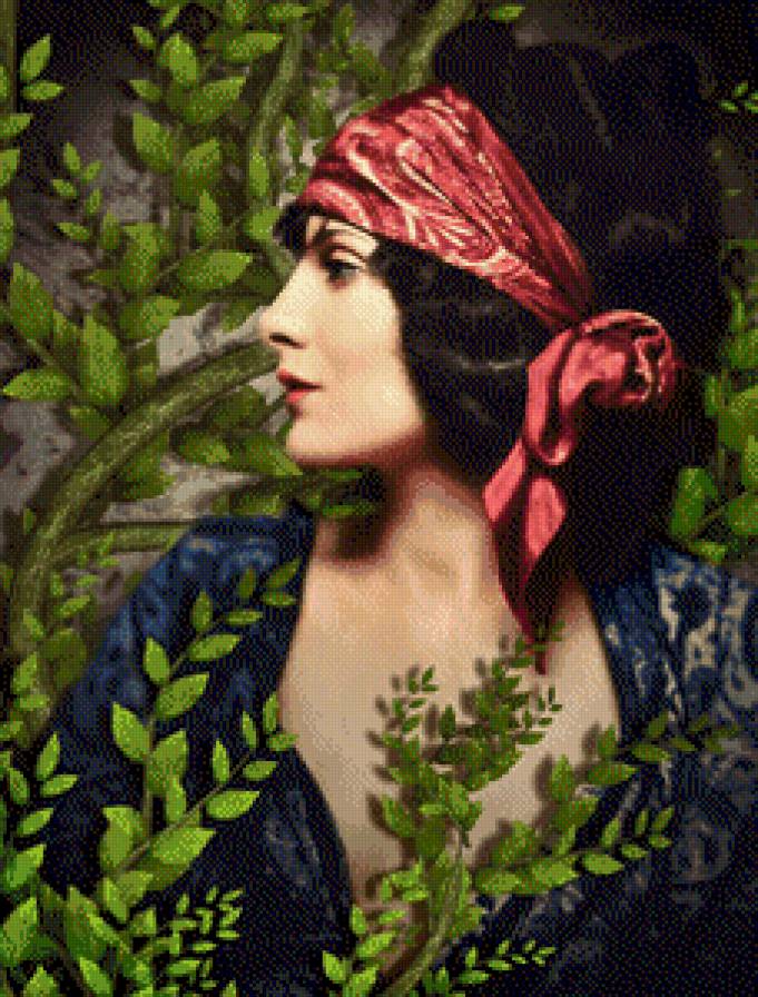 Bohemian Woman - девушка, портрет - предпросмотр