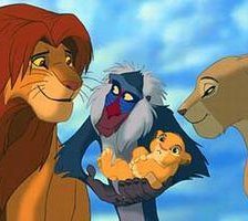 Схема вышивки «симба»