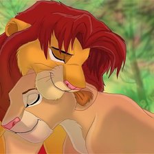 Схема вышивки «король лев»