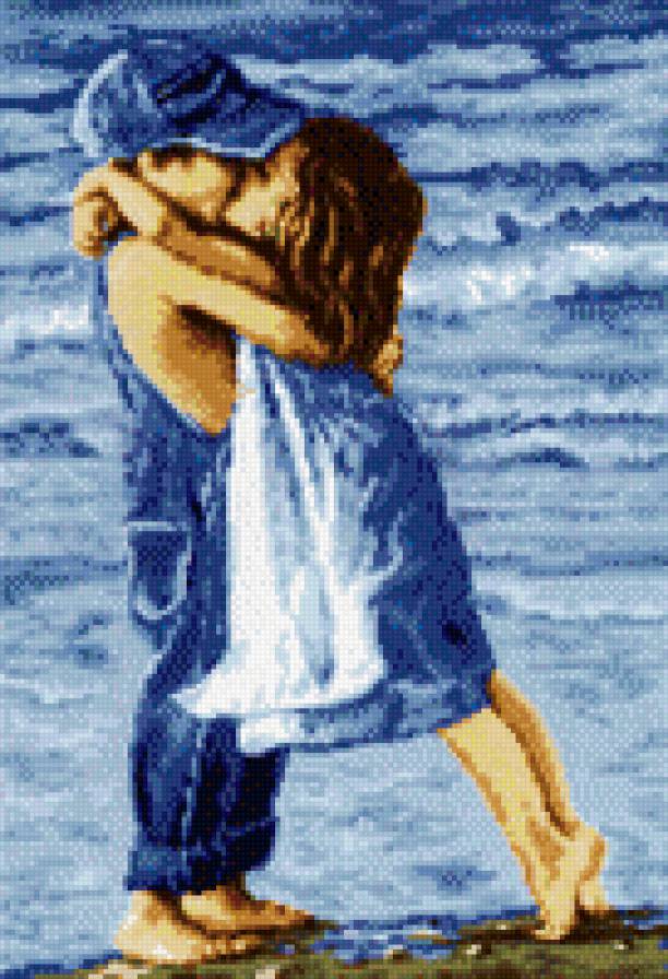 Дети - море, девочка, мальчик - предпросмотр