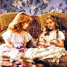 Схема вышивки «подруги»