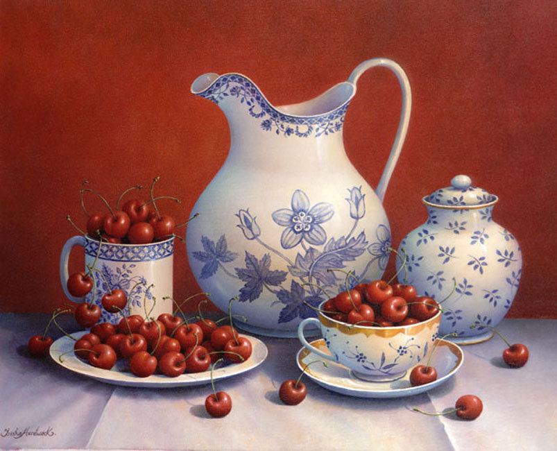 Натюрморт - ягоды, натюрморт, фрукты - оригинал