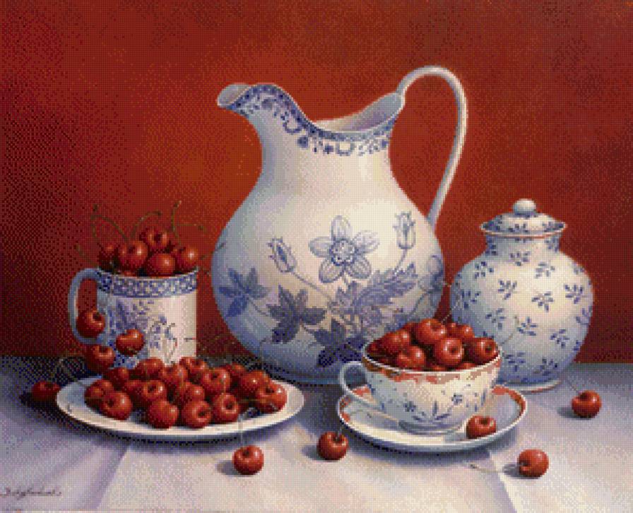 Натюрморт - ягоды, фрукты, натюрморт - предпросмотр