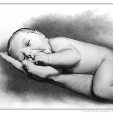 Схема вышивки «ребенок»