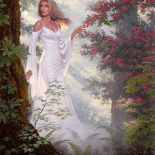 Схема вышивки «Лесное видение»