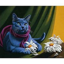 Схема вышивки «портрет»