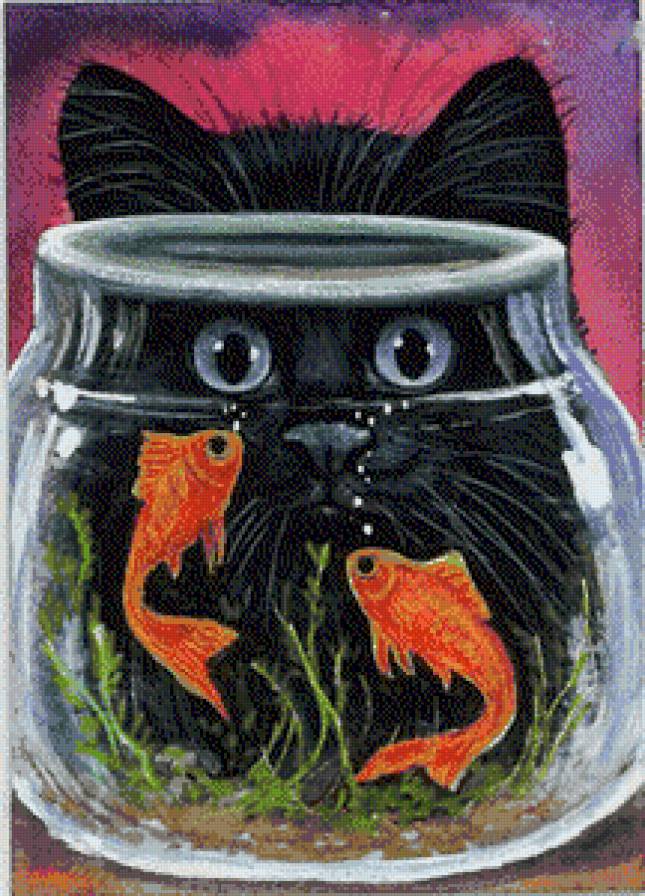 смотрящий сквозь - котики - предпросмотр