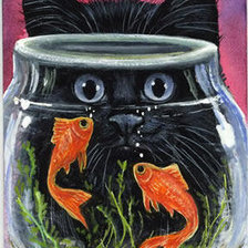 Схема вышивки «смотрящий сквозь»