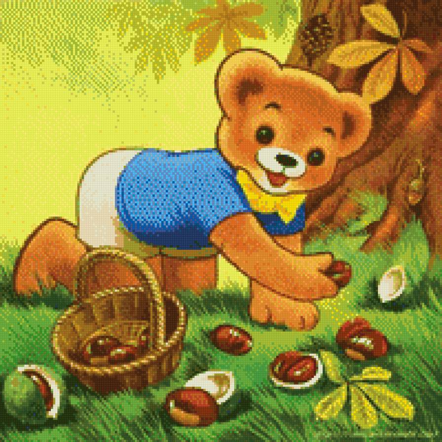 мишка - игрушка - предпросмотр