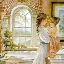 Схема вышивки «материнство»