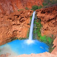 Схема вышивки «Водопад»