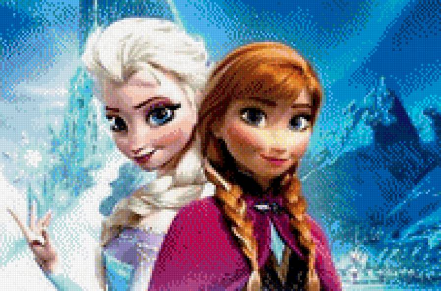 Эльза и Анна - холодное сердце - предпросмотр