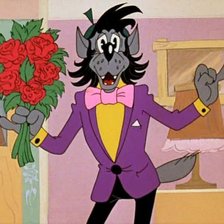 Схема вышивки «Волк»