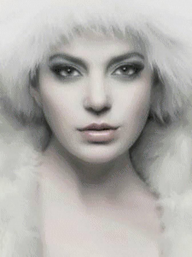 Серия"Снежная королева" - фэнтези, зима, красавица, девушка - предпросмотр