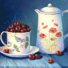 Схема вышивки «натюрморт для кухни»