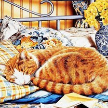 Схема вышивки «сладкий сон»