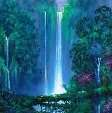 Схема вышивки «пано тропики»