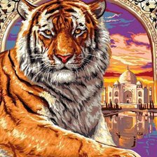 Схема вышивки «султан»