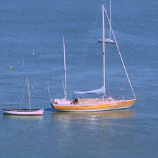 Схема вышивки «Яхта»