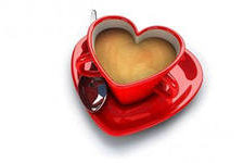 Схема вышивки «кофе»