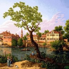 Схема вышивки «природа»