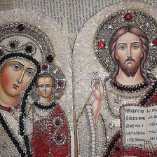 Схема вышивки «икона»