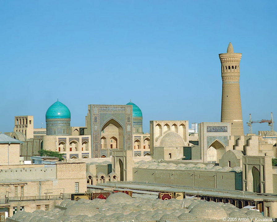 Древняя Бухара - город, бухара, азия - оригинал