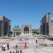 Схема вышивки «Регистан»