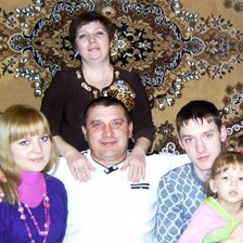 Схема вышивки «семья»