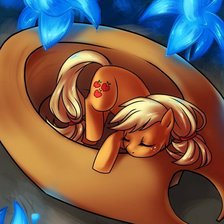 Схема вышивки «Пони в шляпе»