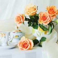 Схема вышивки «Розы»