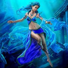 Схема вышивки «lady_of_the_waters»