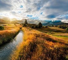 Схема вышивки «Скоро дождь»