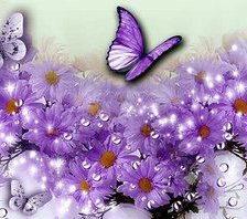 Схема вышивки «Сиреневое чудо»