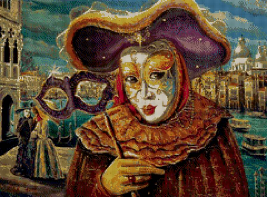 Карнавал - маска, карнавал - предпросмотр