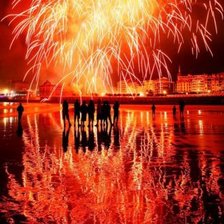 Схема вышивки «фестиваль феерверка»