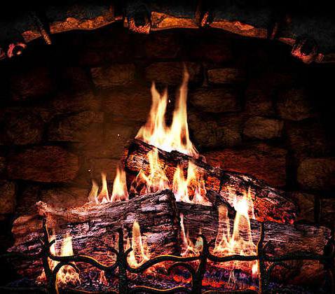 камин - пламя, уют, огонь, камин - оригинал
