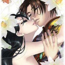 Схема вышивки «Влюбленные»