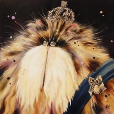 Схема вышивки «Серия "Забавные кошки"»