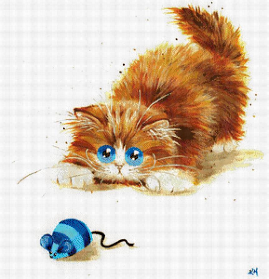 Серия "Забавные кошки" - животные, кошки - предпросмотр