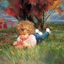 Схема вышивки «малыш»