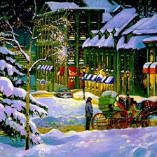 Схема вышивки «Серия "Уютная зима"»