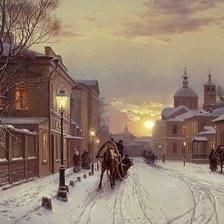 Схема вышивки «михаил сатаров 33 зимний городок»