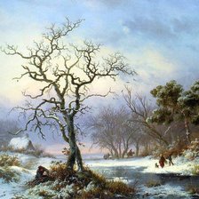 Схема вышивки «михаил сатаров 38 зимний день»