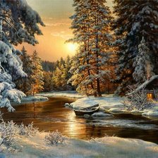 михаил сатаров 45 зимний пейзаж