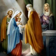 Схема вышивки «Стретени господнее»