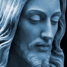 Схема вышивки «Иисус»