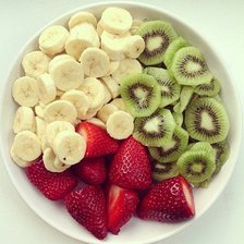 Схема вышивки «Фрукты»